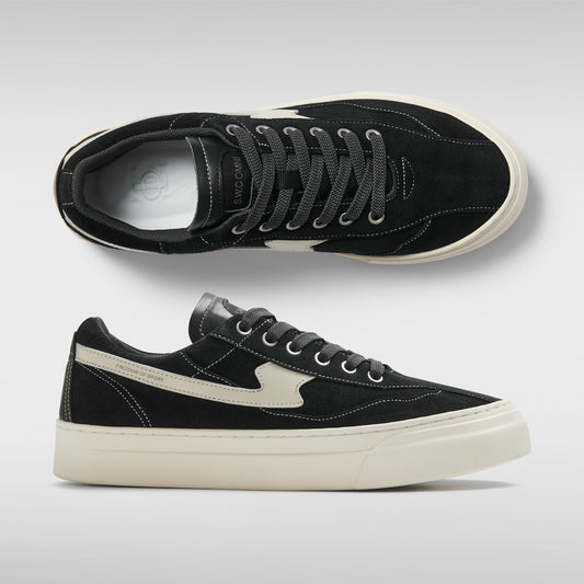 OM3b - Dellow Omni S-Strike - Silk Suede - Black