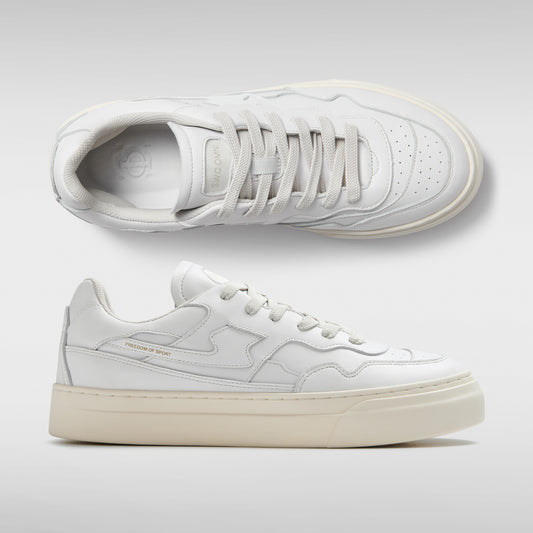 OM4b - Pearl Omni S-Strike - Calf Leather - White