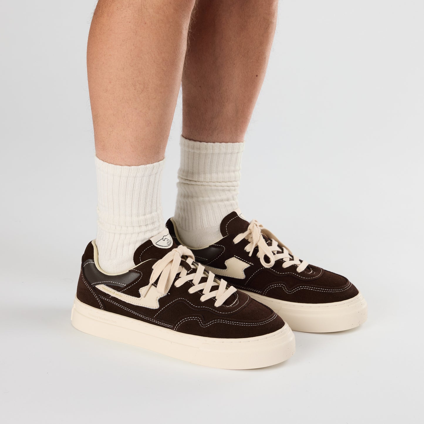 PEARL II S-STRIKE SUEDE DK BROWN