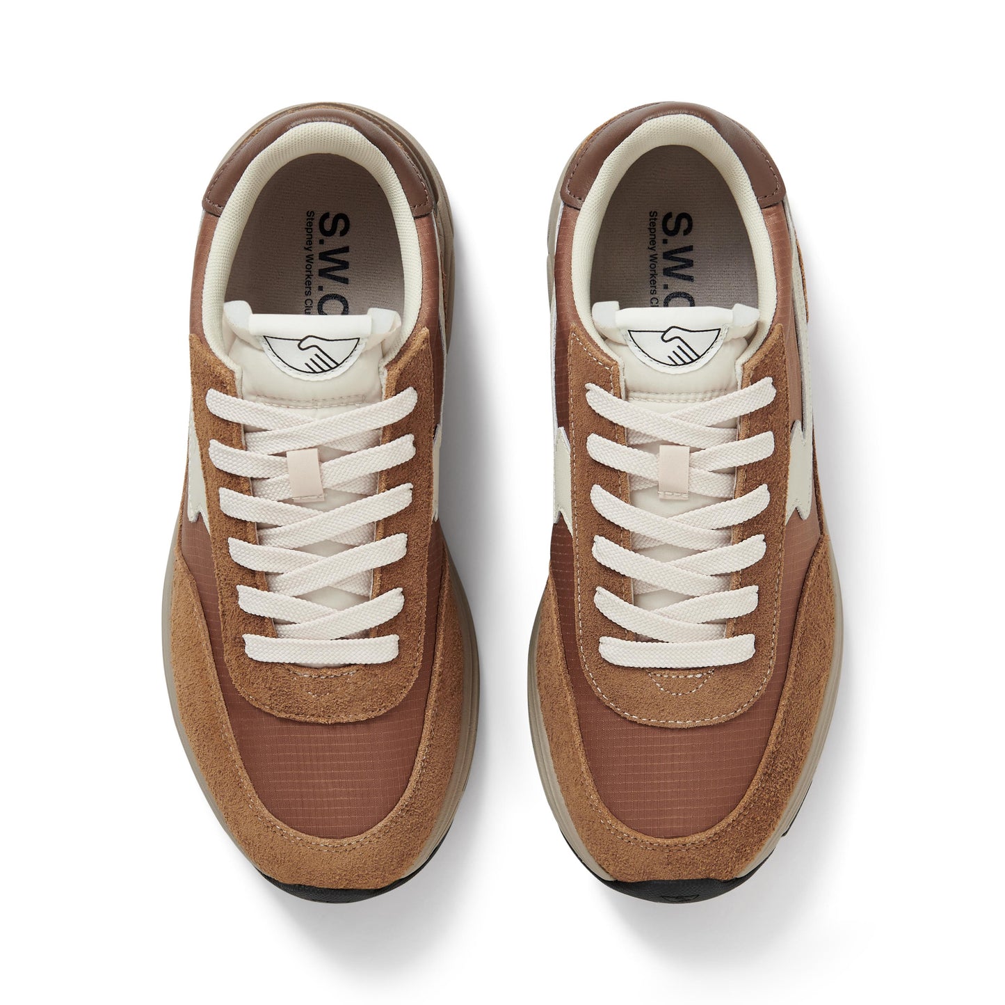 OSIER S-STRIKE SUEDE MIX BROWN