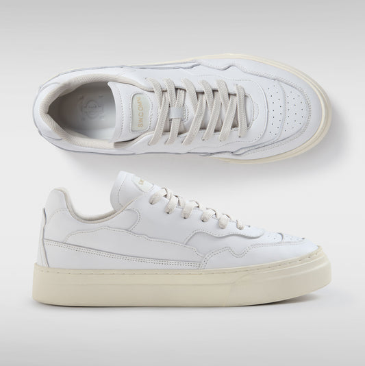 OM6b - Pearl Omni - Calf Leather - White