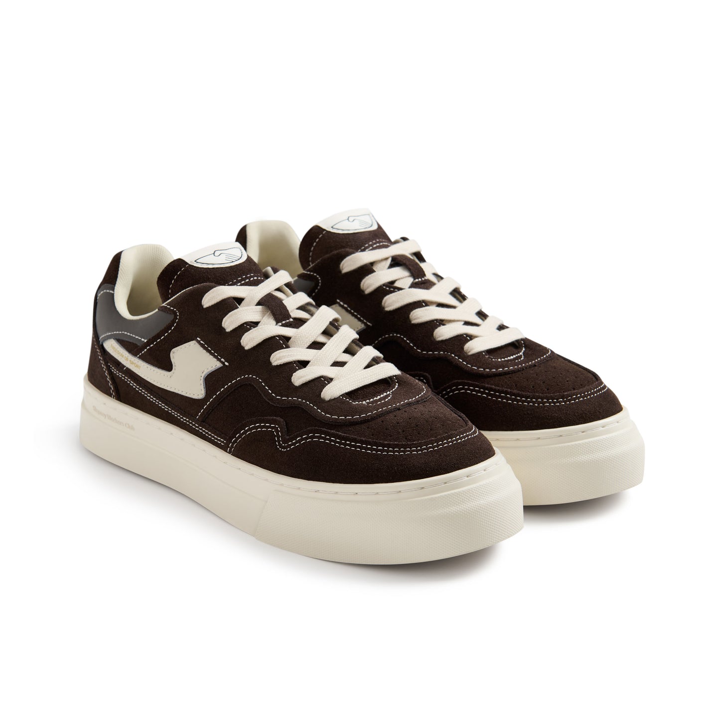 PEARL II S-STRIKE SUEDE DK BROWN
