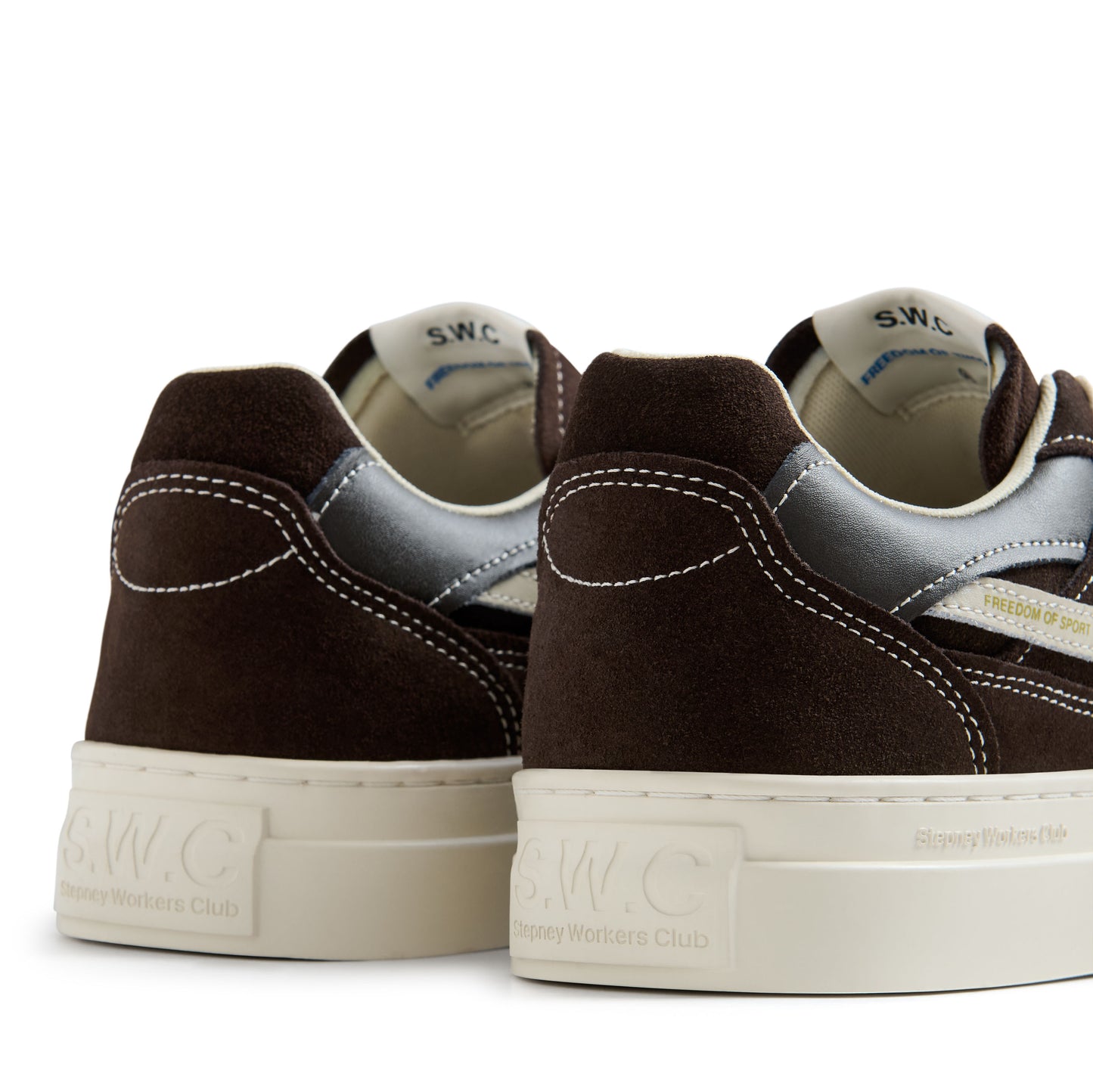 PEARL II S-STRIKE SUEDE DK BROWN