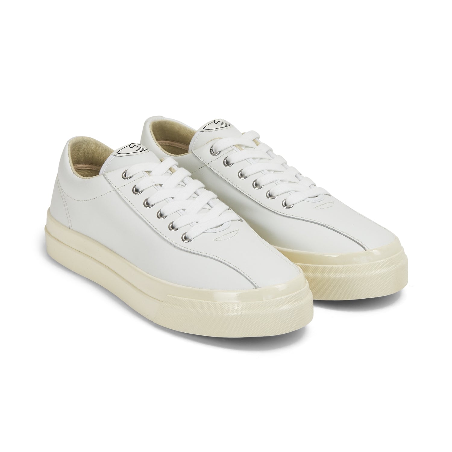 DELLOW LEATHER WHITE