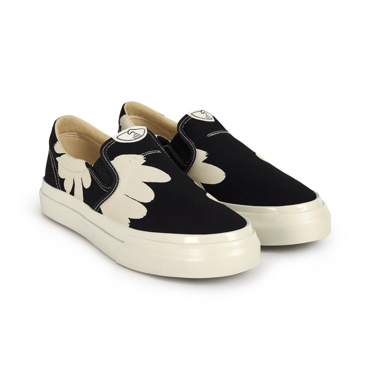 Lister S-Strike Shroom Hands Canvas Black Ecru pair