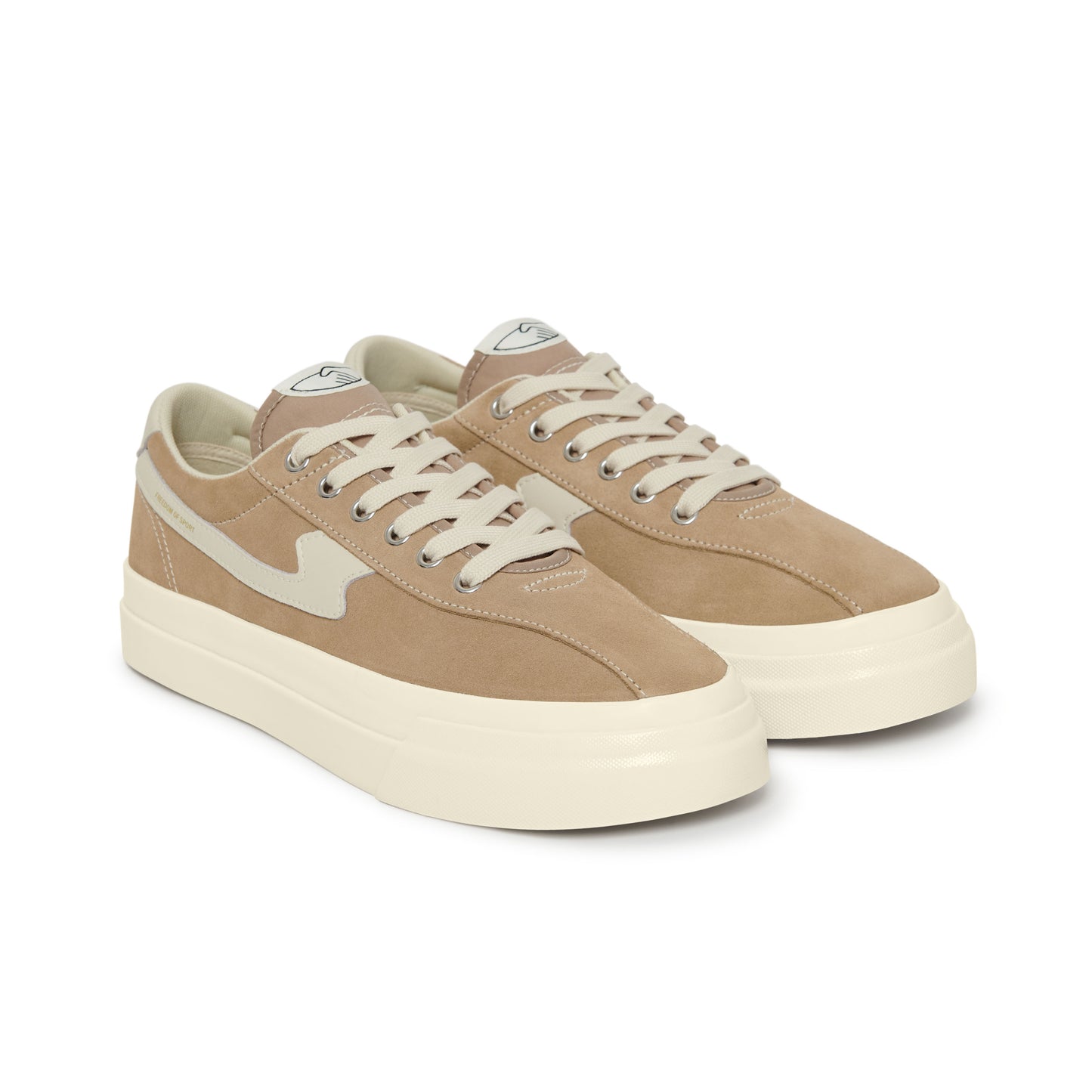 DELLOW S-STRIKE SUEDE EARTH-ECRU