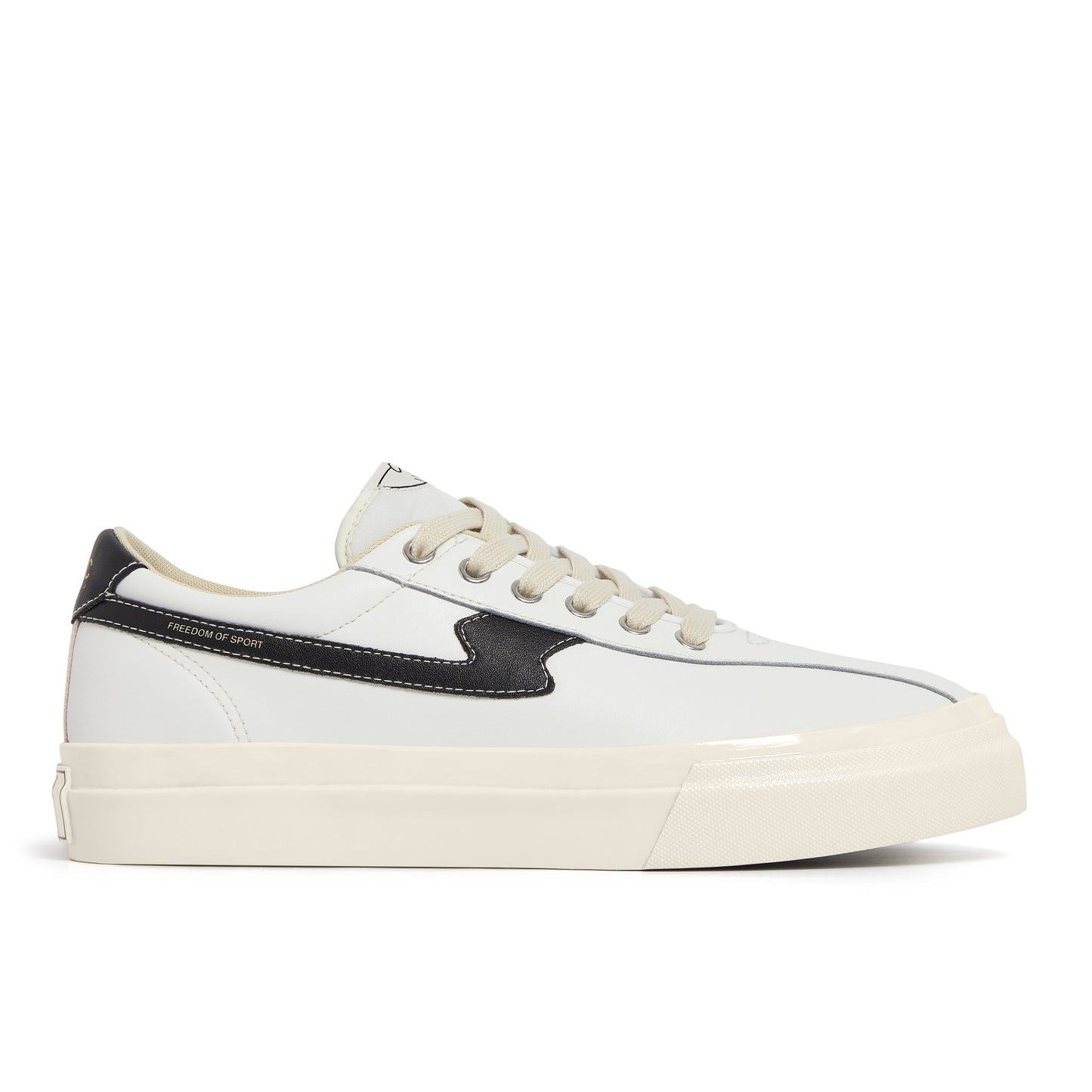 DELLOW S-STRIKE LEATHER WHITE-BLACK