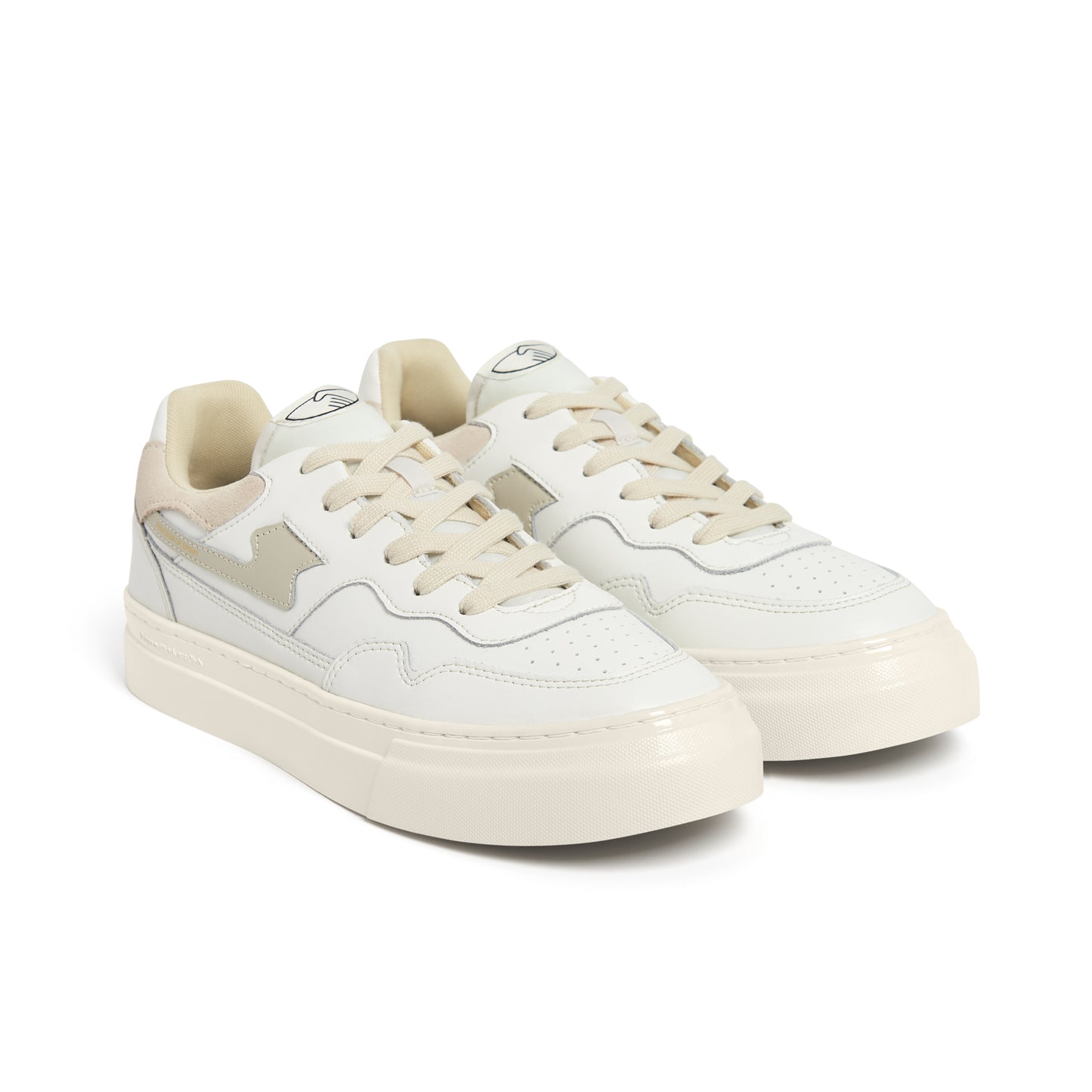 Pearl S-Strike Leather White Putty pair
