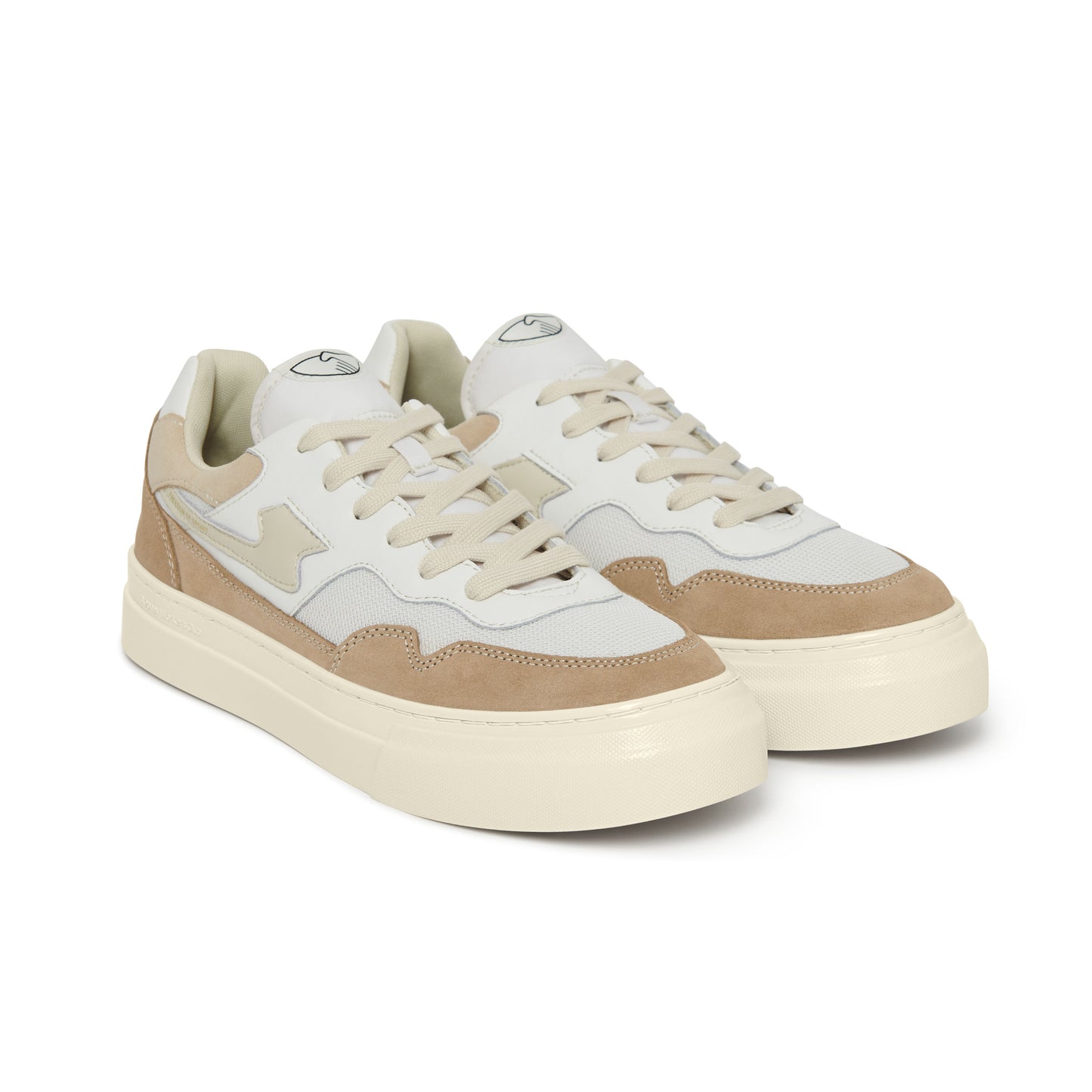 PEARL S-STRIKE SUEDE MIX WHITE-EARTH