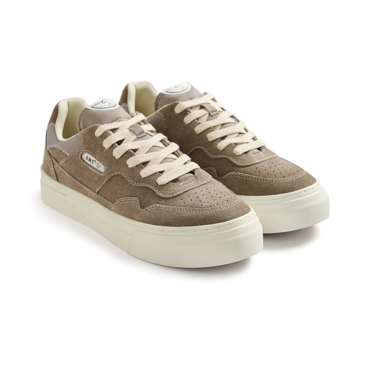 PEARL SUEDE WARM GREY