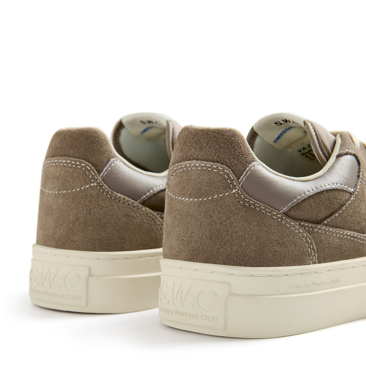 PEARL SUEDE WARM GREY