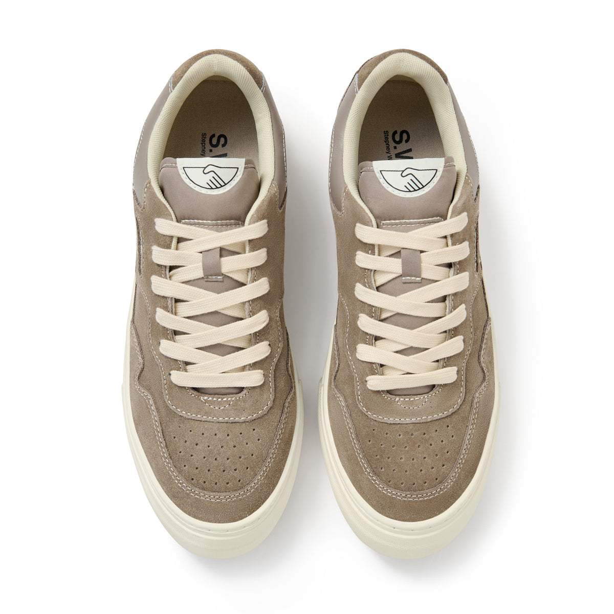 PEARL SUEDE WARM GREY