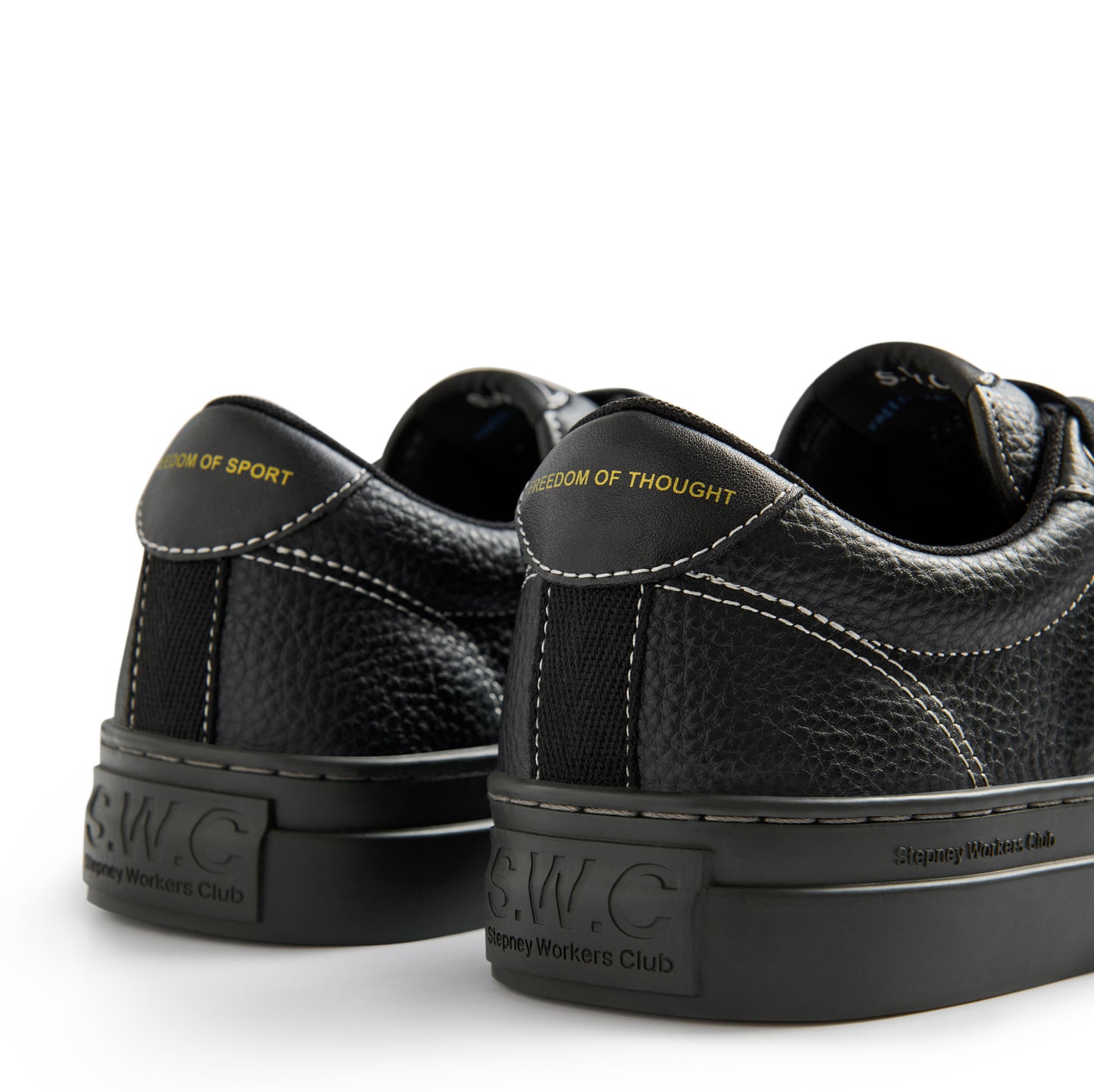 DELLOW 02 TUMBLED LEATHER BLACK