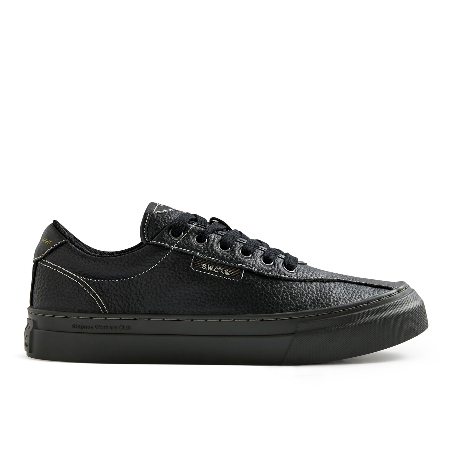 DELLOW 02 TUMBLED LEATHER BLACK