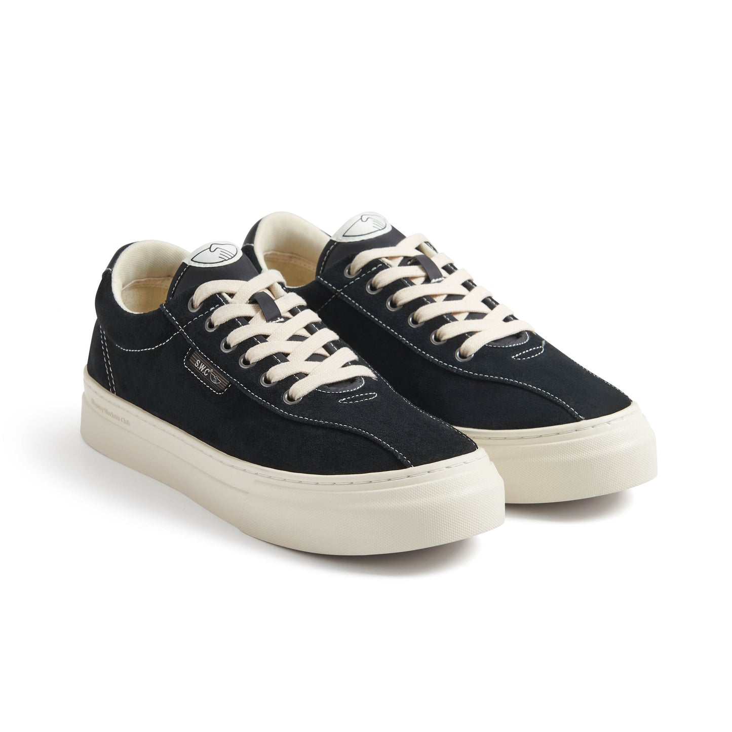 DELLOW 02 CUP SUEDE BLACK