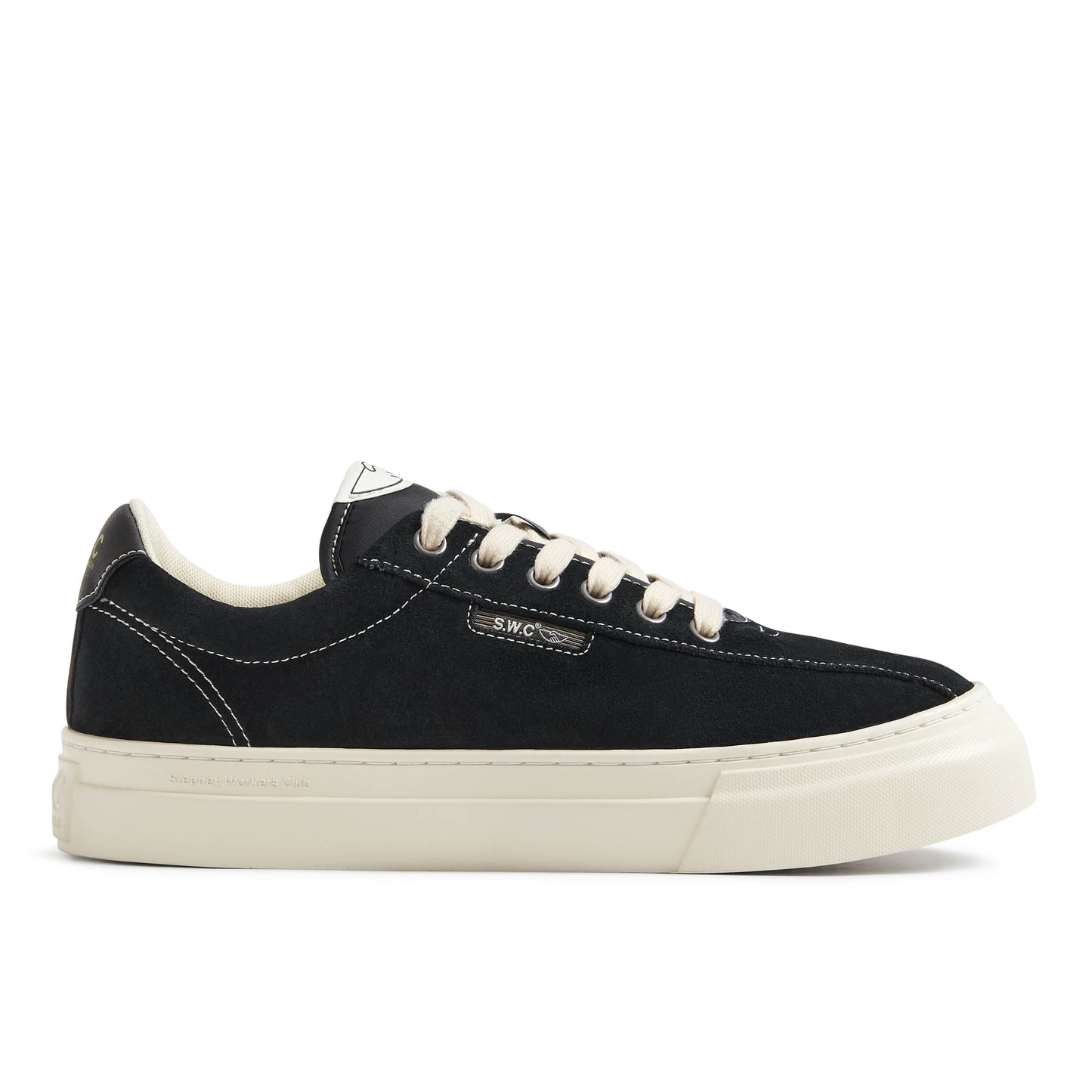 DELLOW 02 CUP SUEDE BLACK