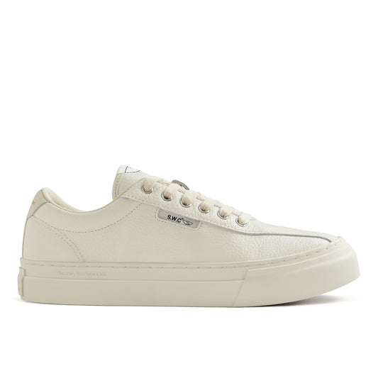DELLOW 02 TUMBLED LEATHER WHITE