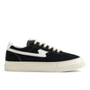 DELLOW S-STRIKE CUP SUEDE BLACK-WHITE