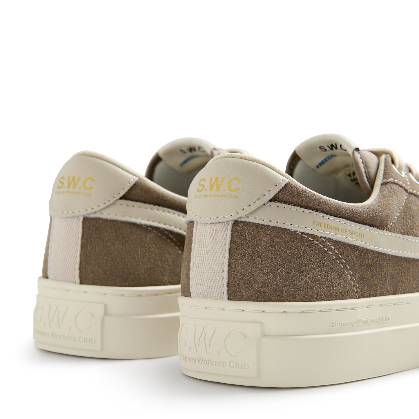 DELLOW S-STRIKE SUEDE WARM GREY