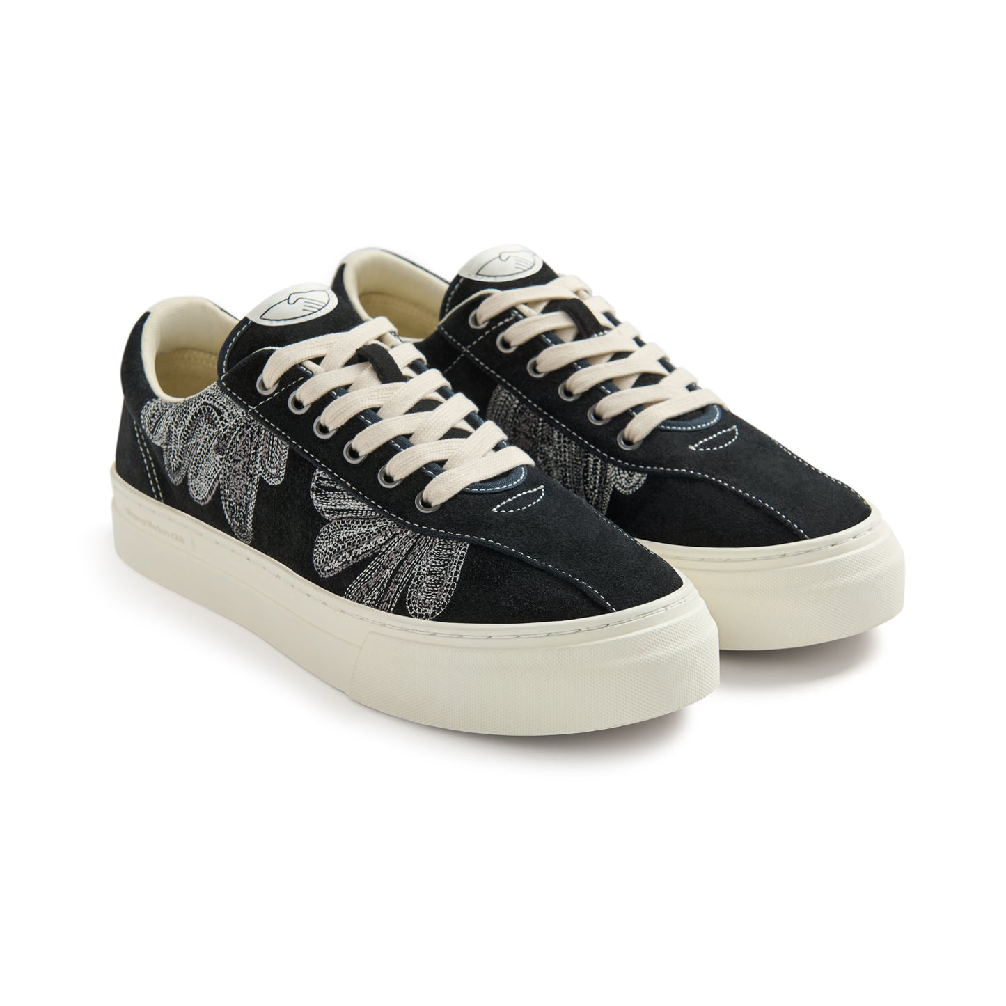 DELLOW SHROOMHANDS SUEDE REPAIR STITCH BLACK