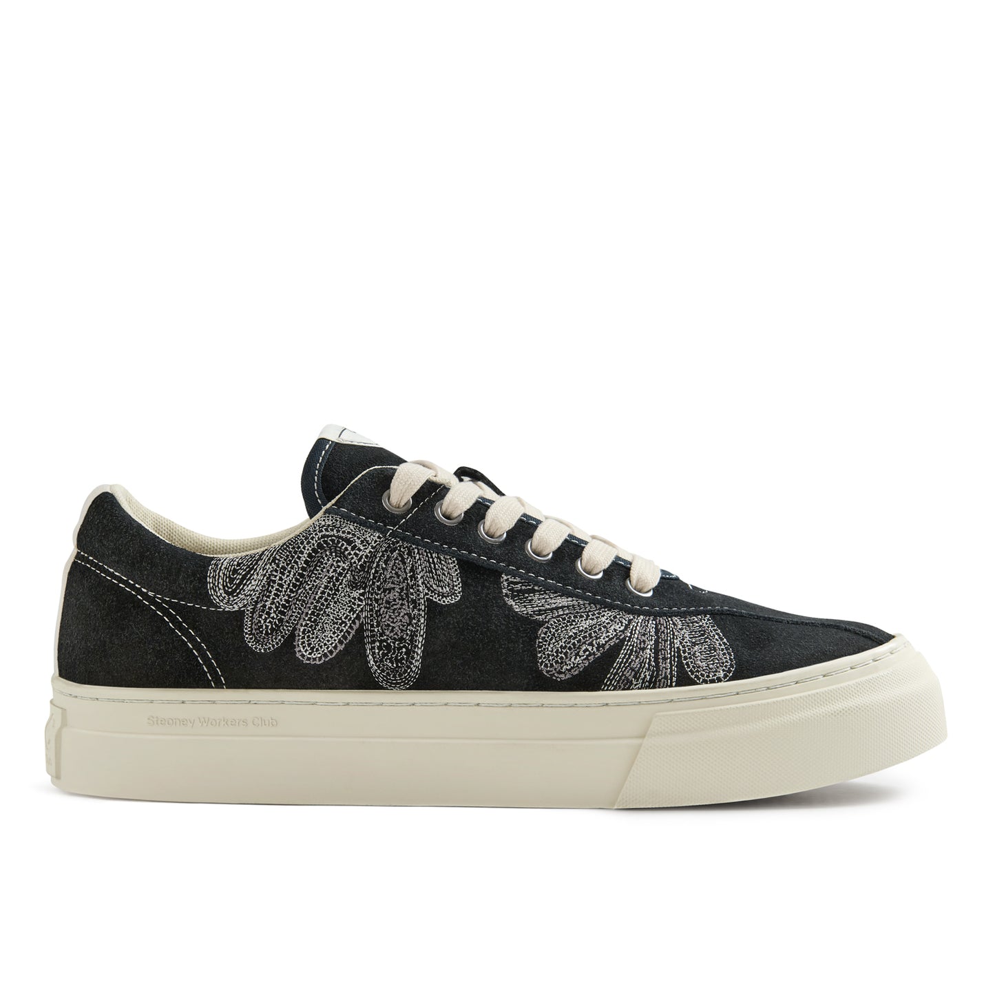 DELLOW SHROOMHANDS SUEDE REPAIR STITCH BLACK