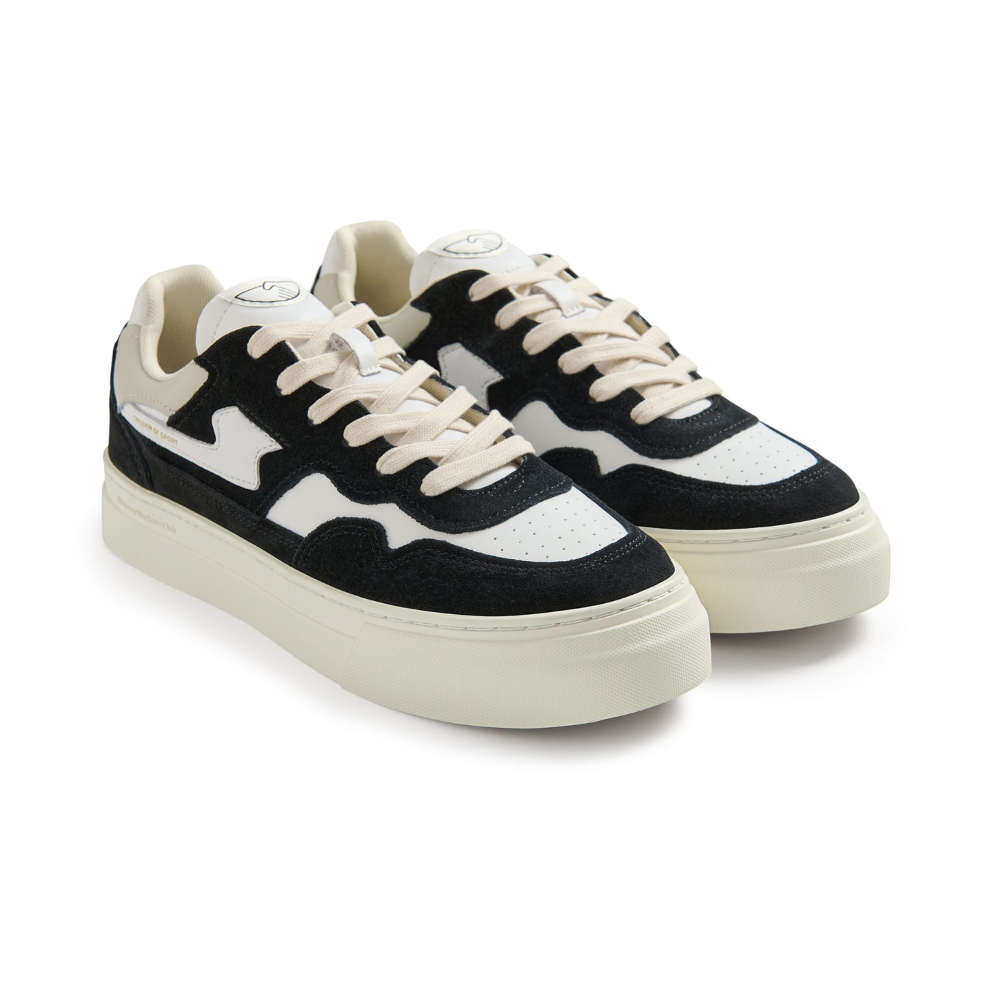 PEARL S-STRIKE II SUEDE LEATHER BLACK-WHITE