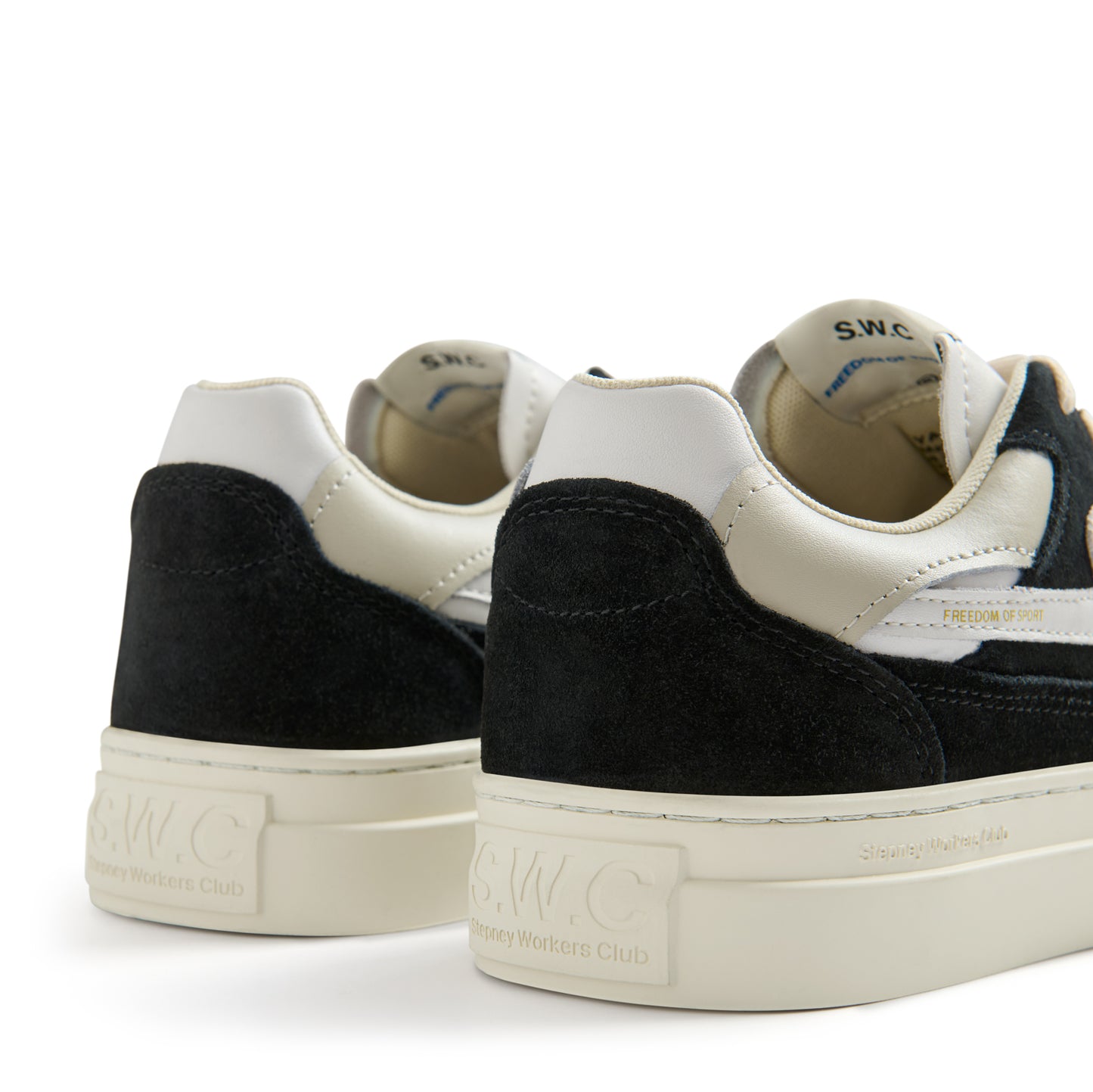 PEARL S-STRIKE II SUEDE LEATHER BLACK-WHITE