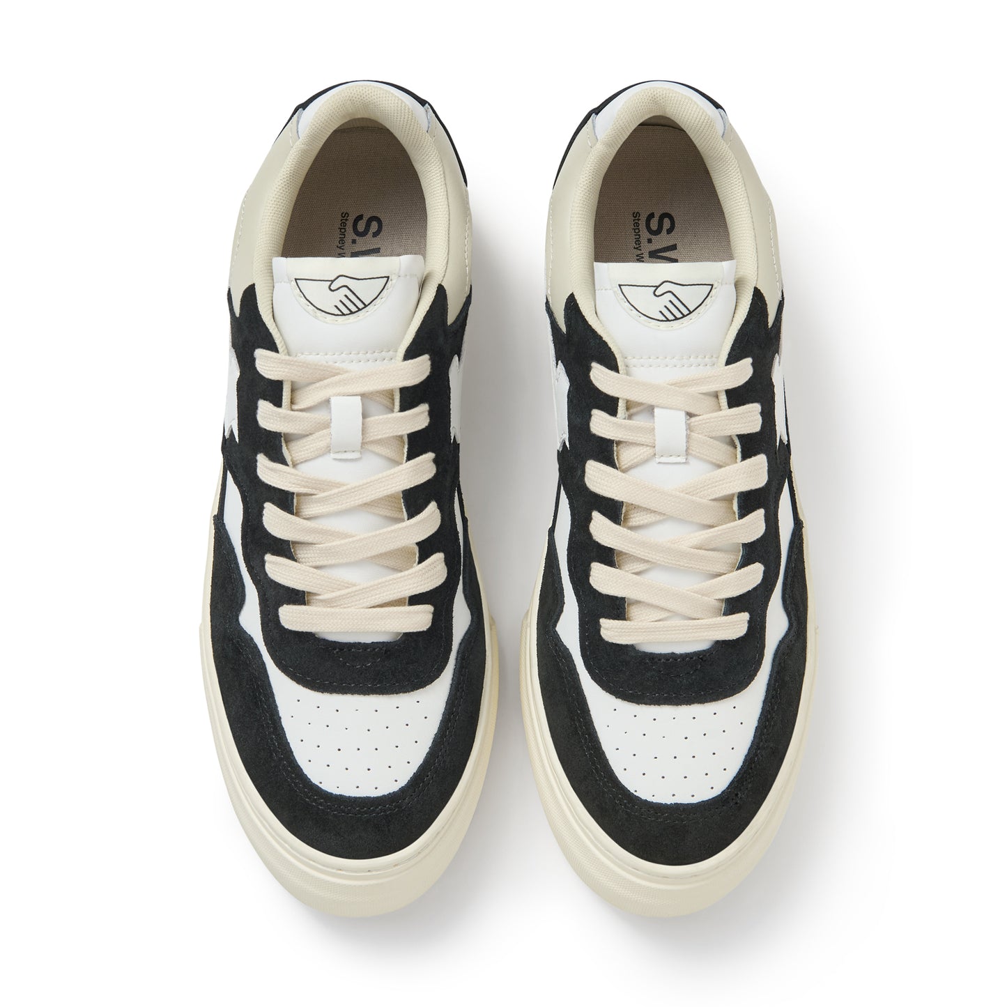 PEARL S-STRIKE II SUEDE LEATHER BLACK-WHITE