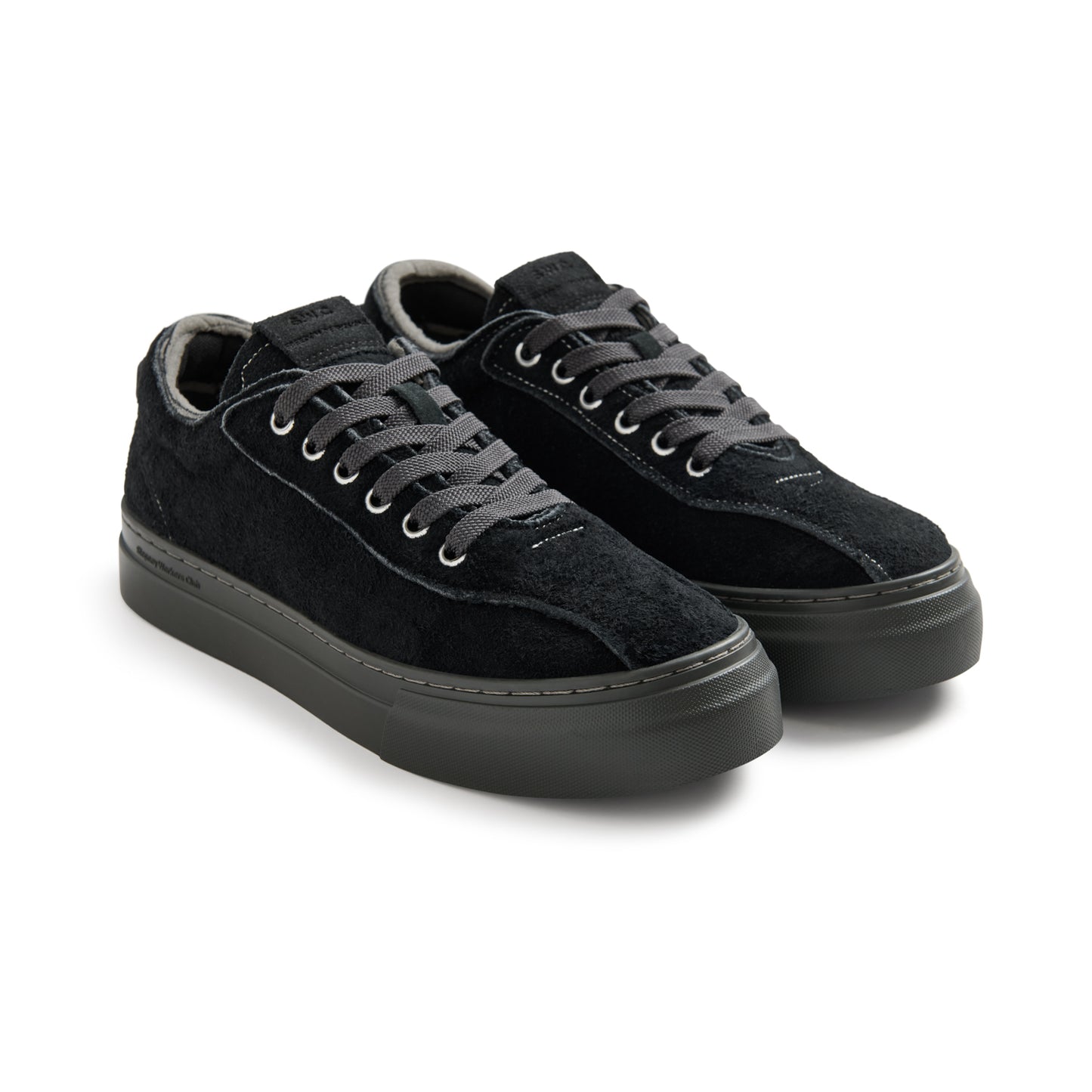 DELLOW FREECUT GEO-MERGED SUEDE BLACK