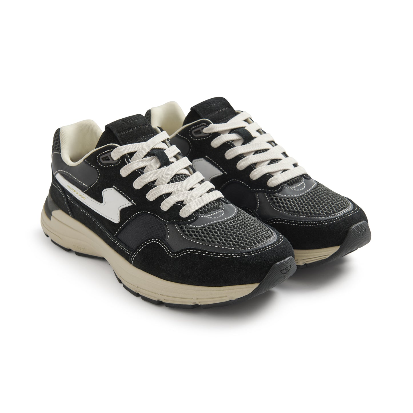 AMIEL S-STRIKE SUEDE MIX BLK III