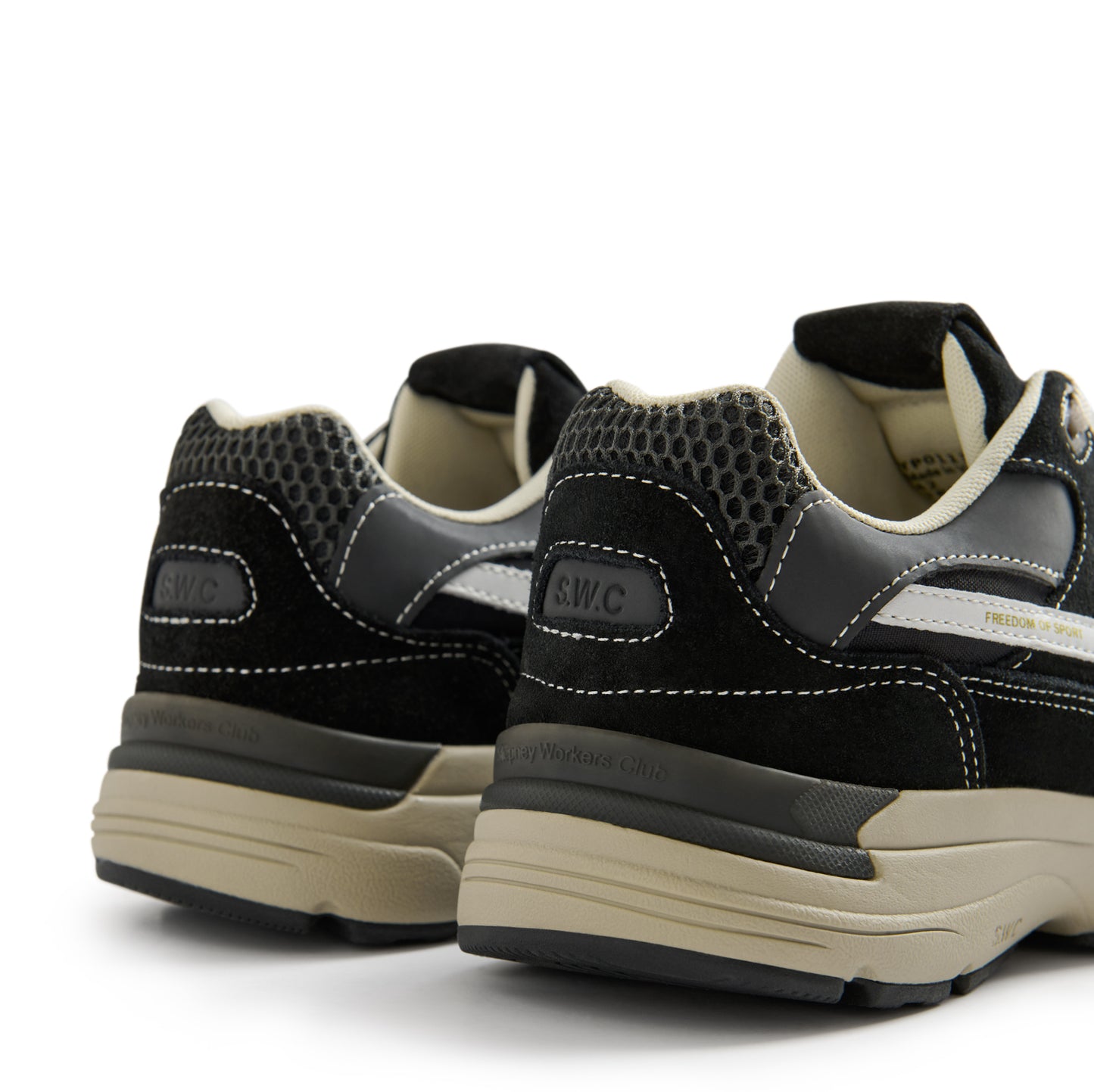AMIEL S-STRIKE SUEDE MIX BLK III