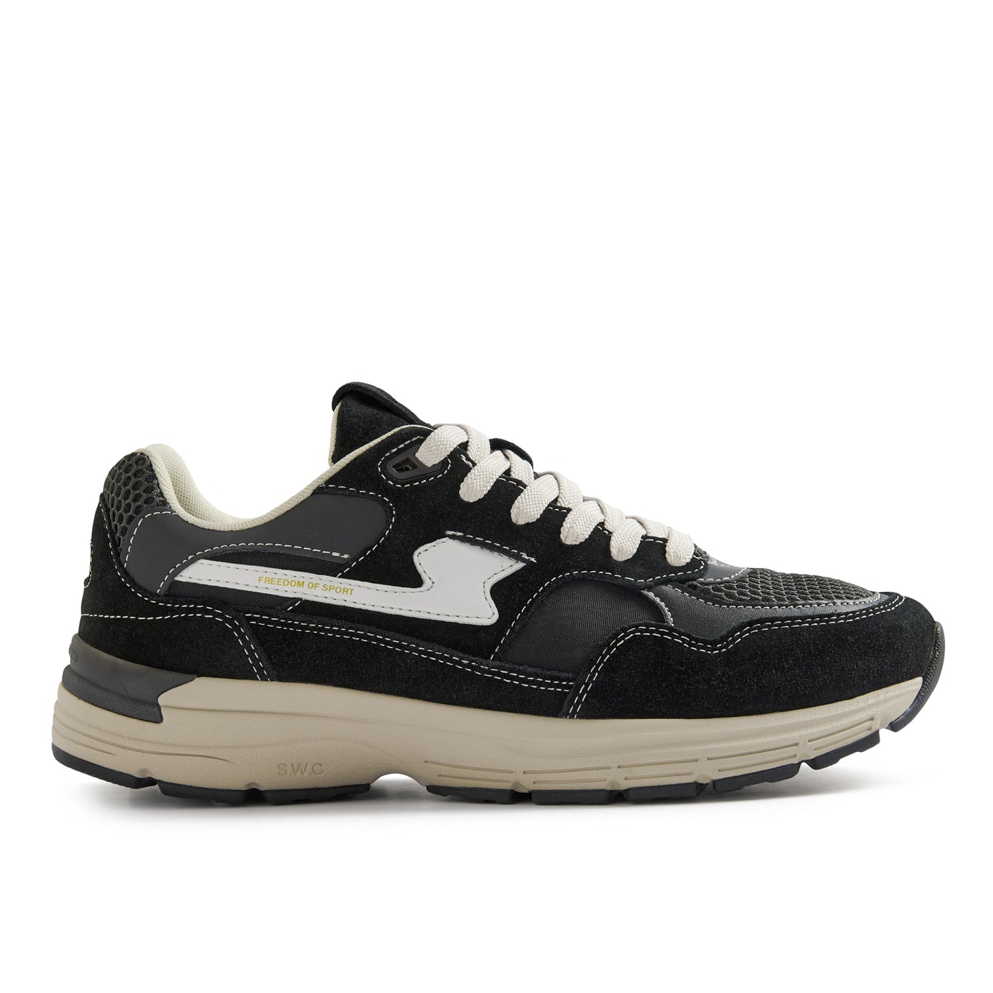 AMIEL S-STRIKE SUEDE MIX BLK III