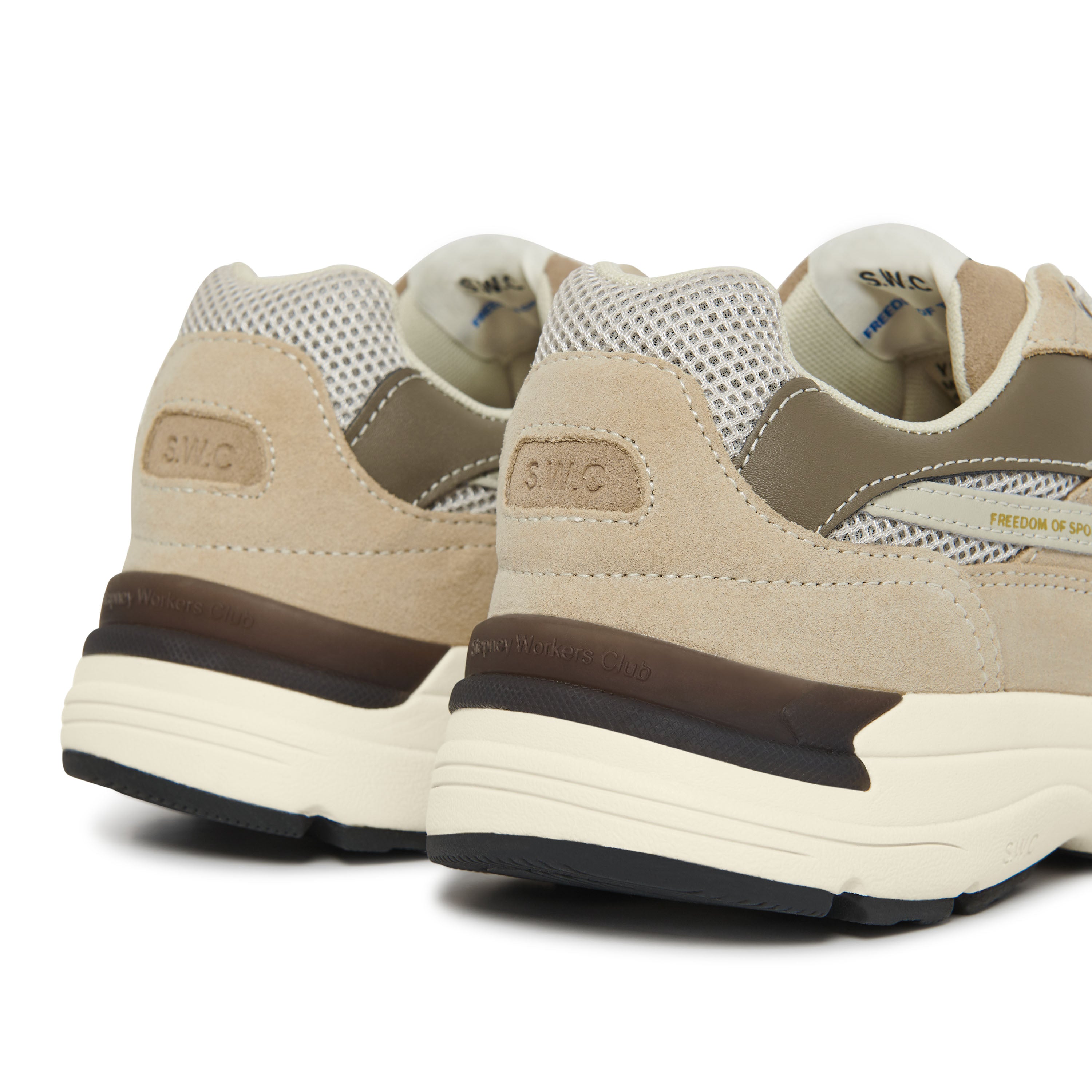 AMIEL S-STRIKE SUEDE MIX SAND – S.W.C - Stepney Workers Club