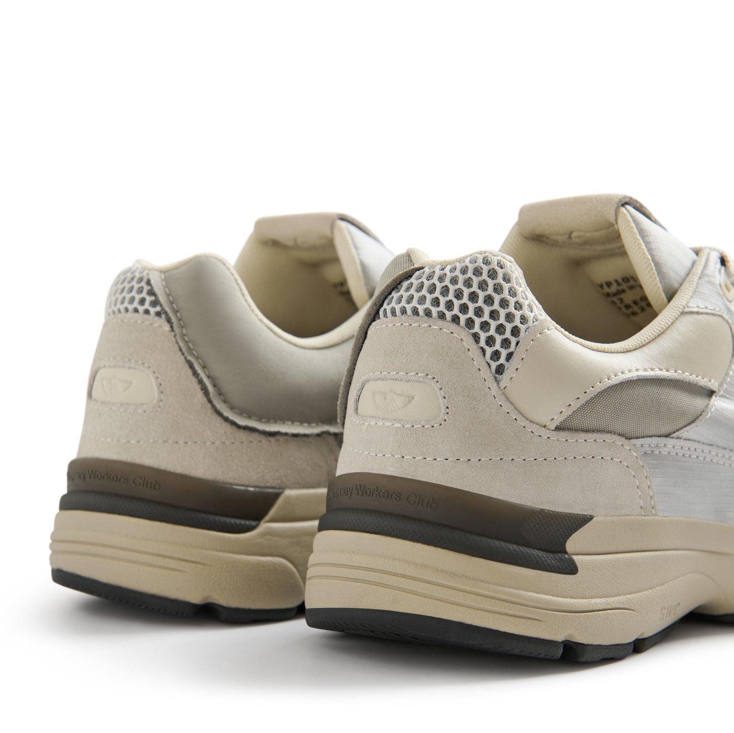 AMIEL II NYLON OVERLAY SILVER GREY