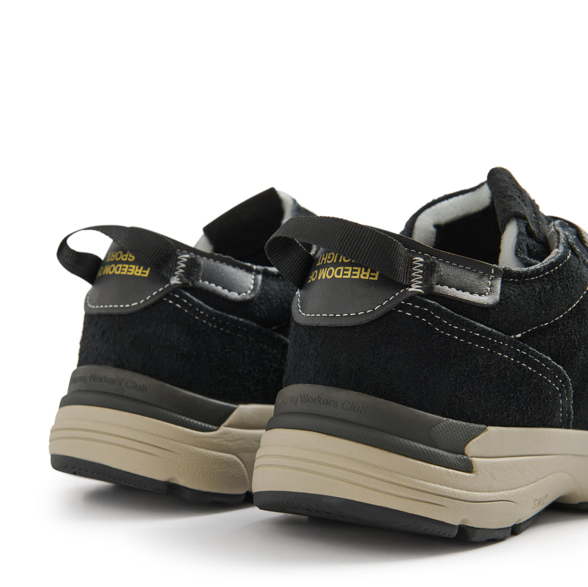 LEGION FREECUT GEO-MERGED SUEDE BLACK