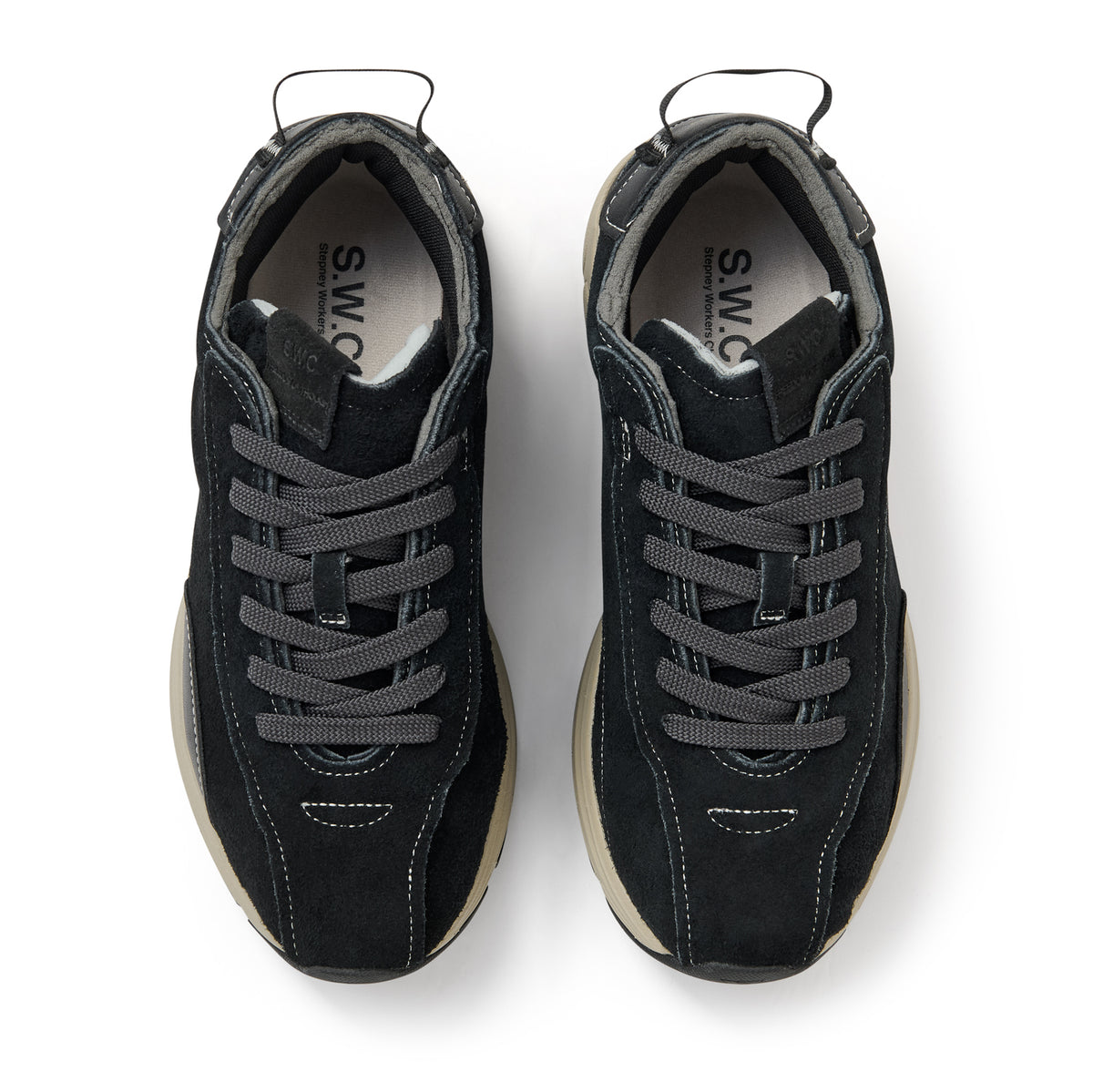 LEGION FREECUT GEO-MERGED SUEDE BLACK