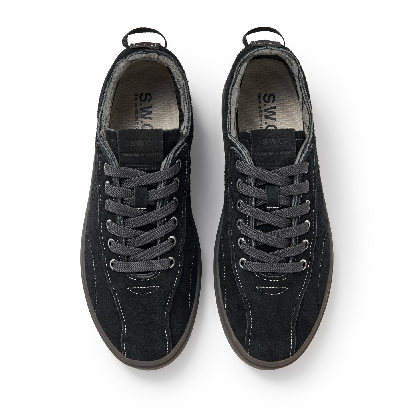 SURMA FREECUT GEO-MERGED SUEDE BLACK