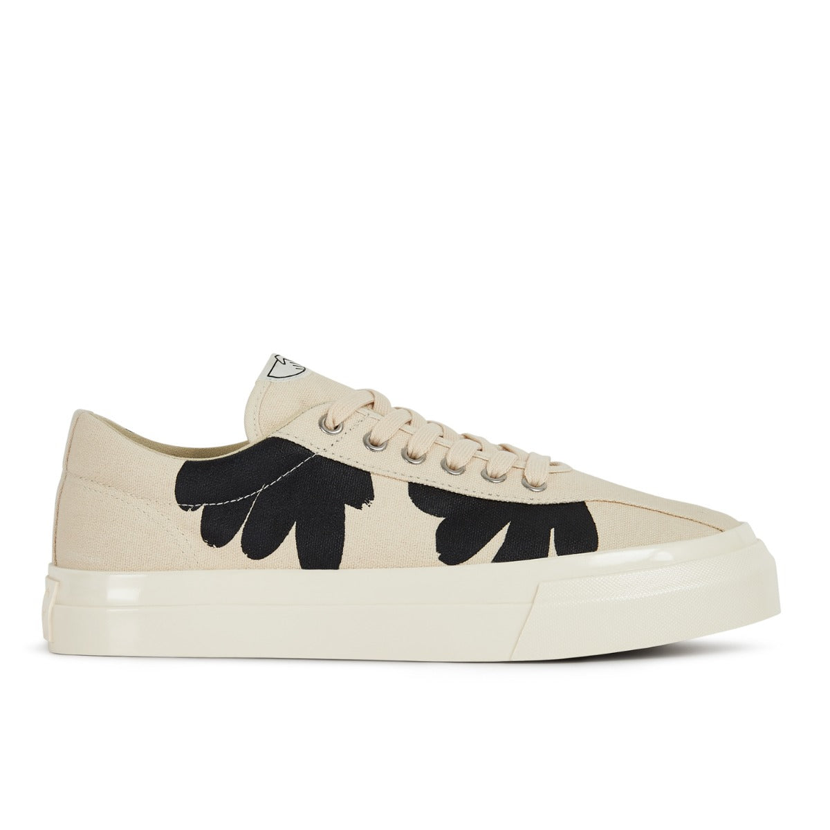 Dellow Shroom Hands Canvas Ecru Black side