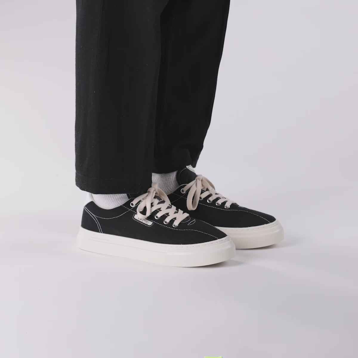 DELLOW 02 CUP CANVAS BLACK – S.W.C - Stepney Workers Club