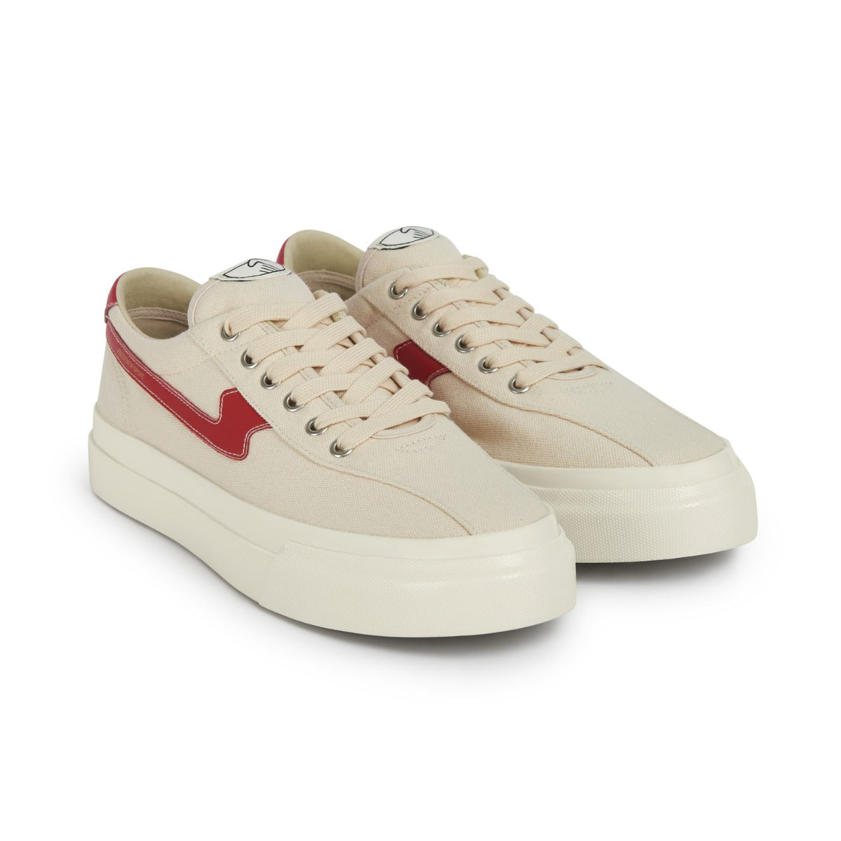 DELLOW S-STRIKE CANVAS ECRU-RED