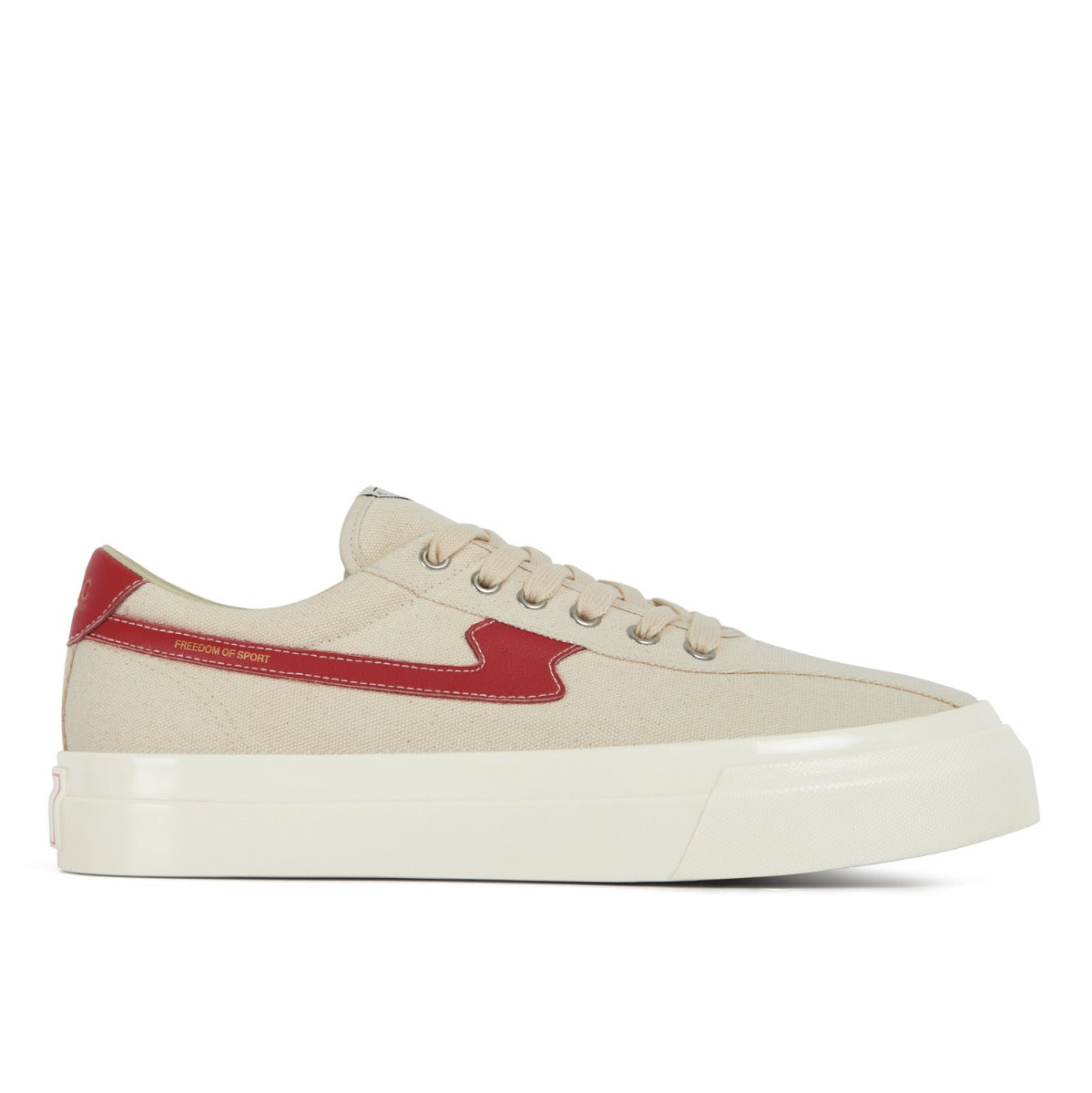 DELLOW S-STRIKE CANVAS ECRU-RED